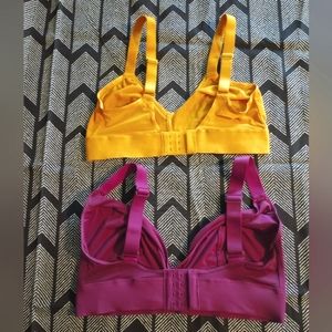 PARADE BRAS, Sz 1, Fuscia and Marigold NWOT